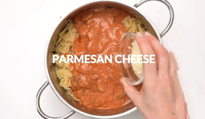 Combine Pasta and Sauce