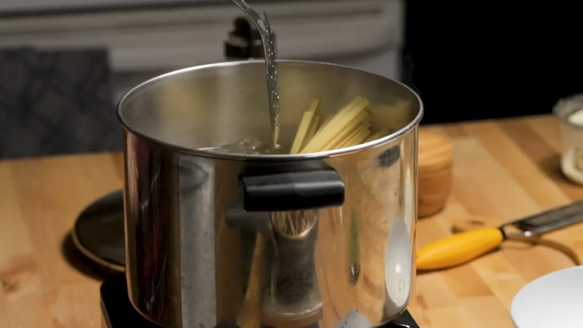 Cook the Tagliatelle