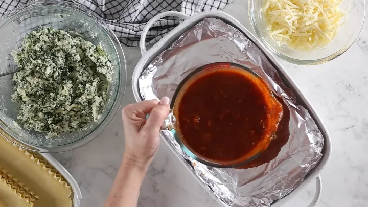 Vegetarian Spinach Lasagna 9 Assemble the Lasagna