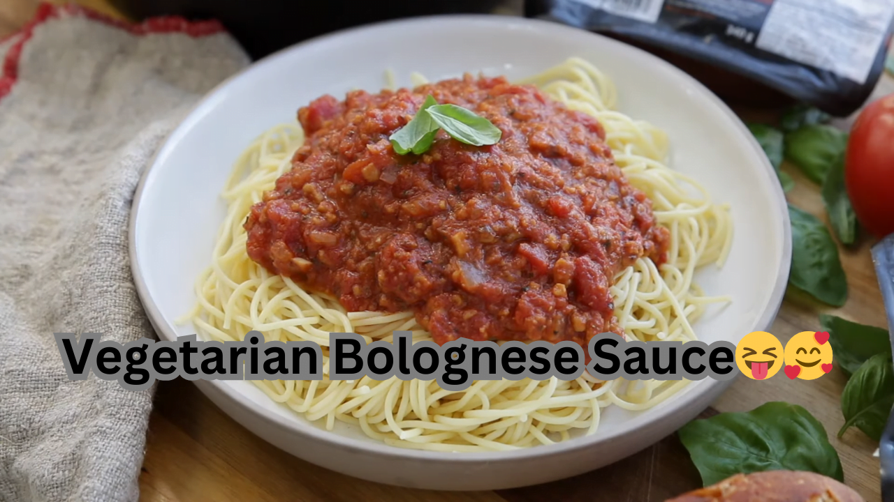 Vegetarian Bolognese Sauce