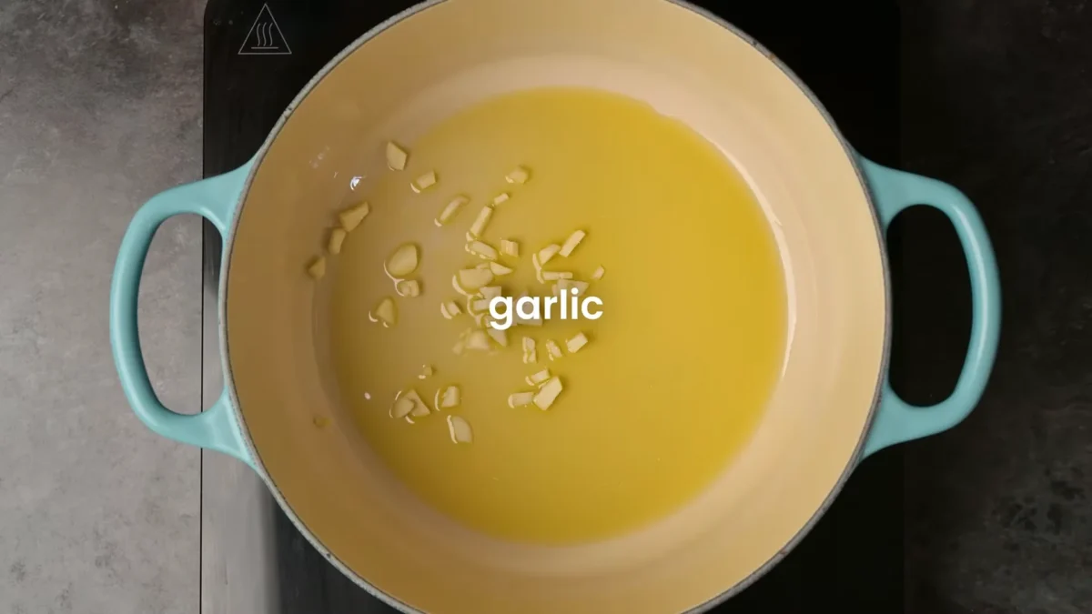 Sauté the Garlic and Artichokes