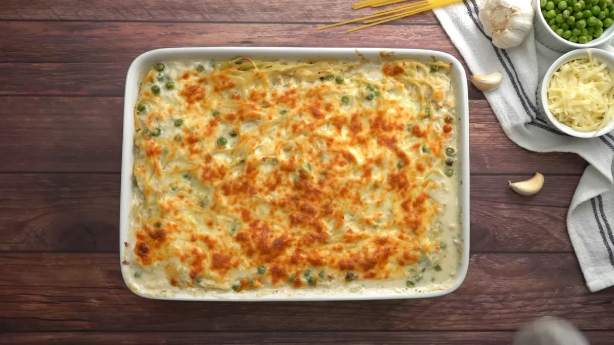 Bake the Tetrazzini