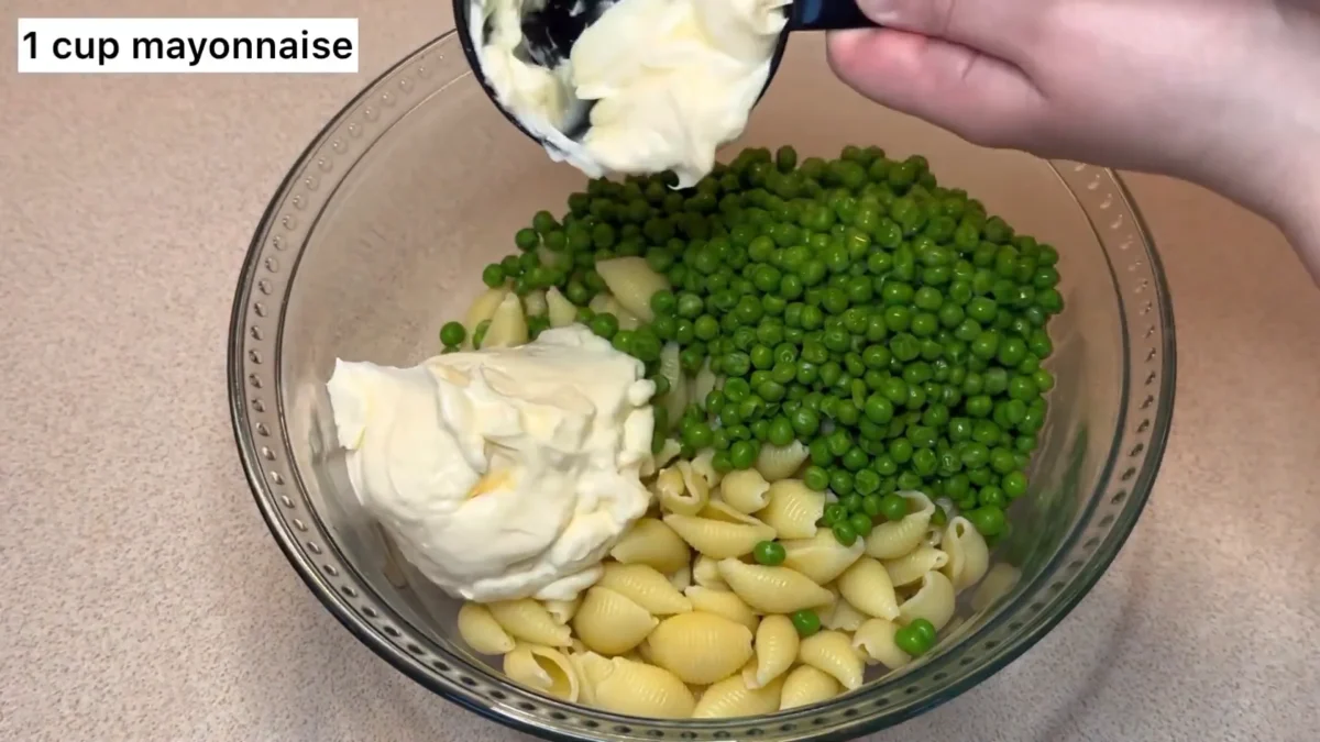 Ranch pasta salad 7 Make the Creamy Ranch Dressing