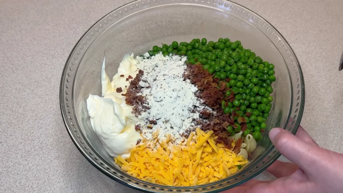 Ranch pasta salad 12 Make the Creamy Ranch Dressing