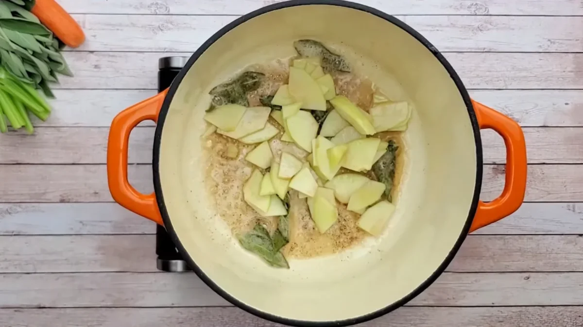 Roasted Butternut Squash Soup 6 Combine Ingredients
