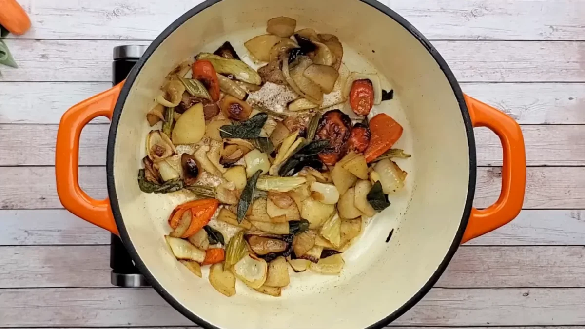 Roasted Butternut Squash Soup 7 Combine Ingredients