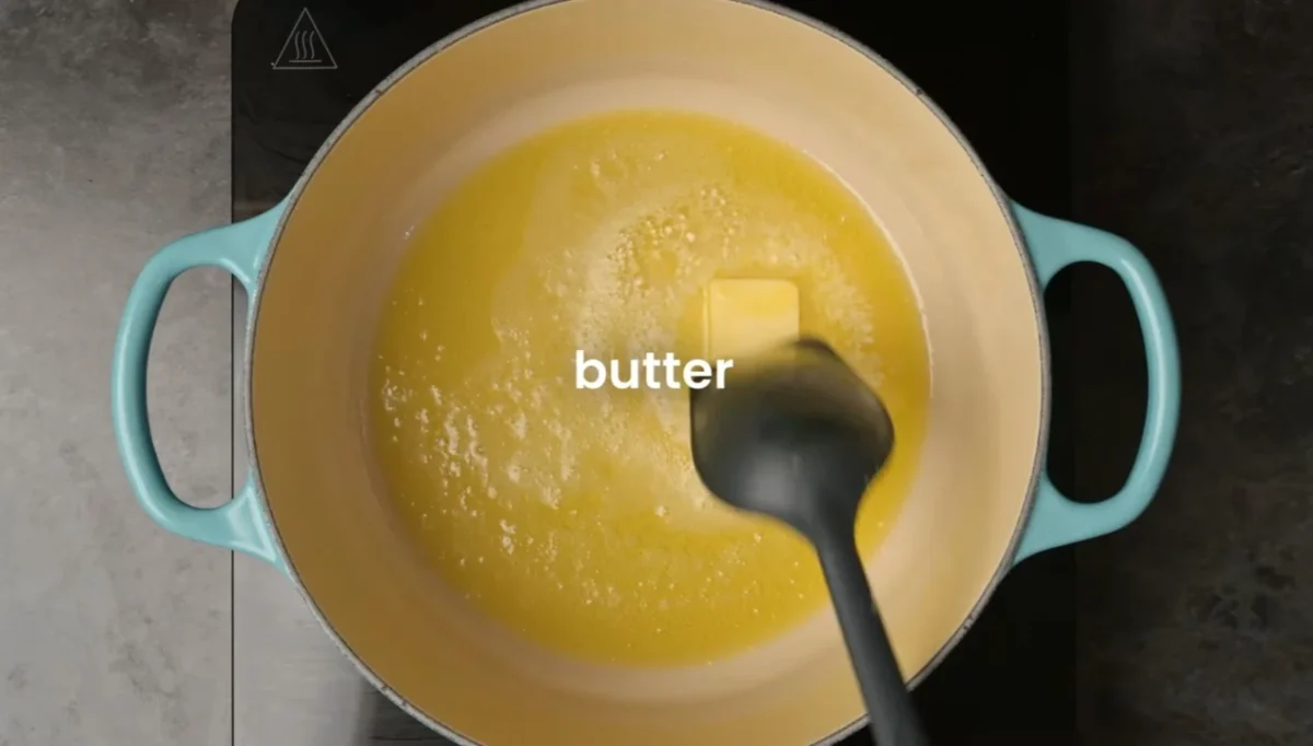 Butter Garlic Spaghetti 6 Make the Sauce