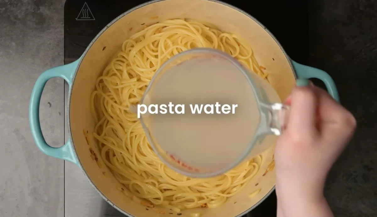 Butter Garlic Spaghetti 11 Toss the Pasta
