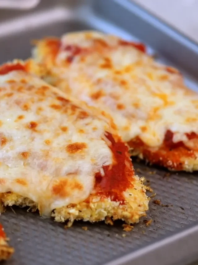 Oven Baked Chicken Parmesan