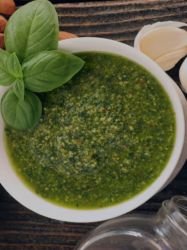 Homemade Basil Pesto