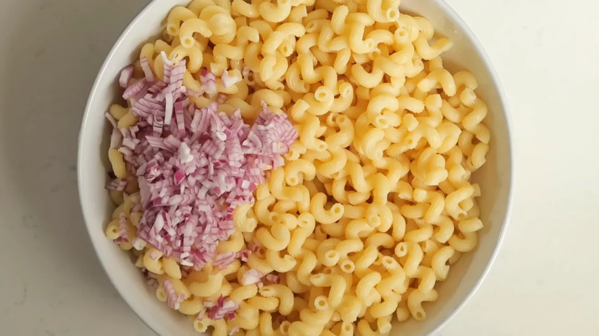 Chickpea Pasta Salad 9 Combine the Ingredients