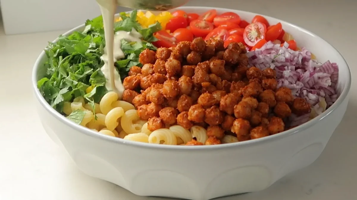 Chickpea Pasta Salad 11 Combine the Ingredients