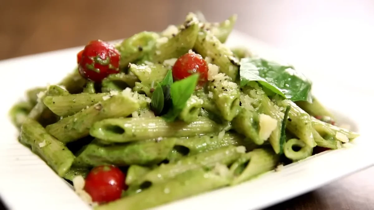 Pesto Farfalle Pasta Salad 2 Pesto Farfalle Pasta Salad
