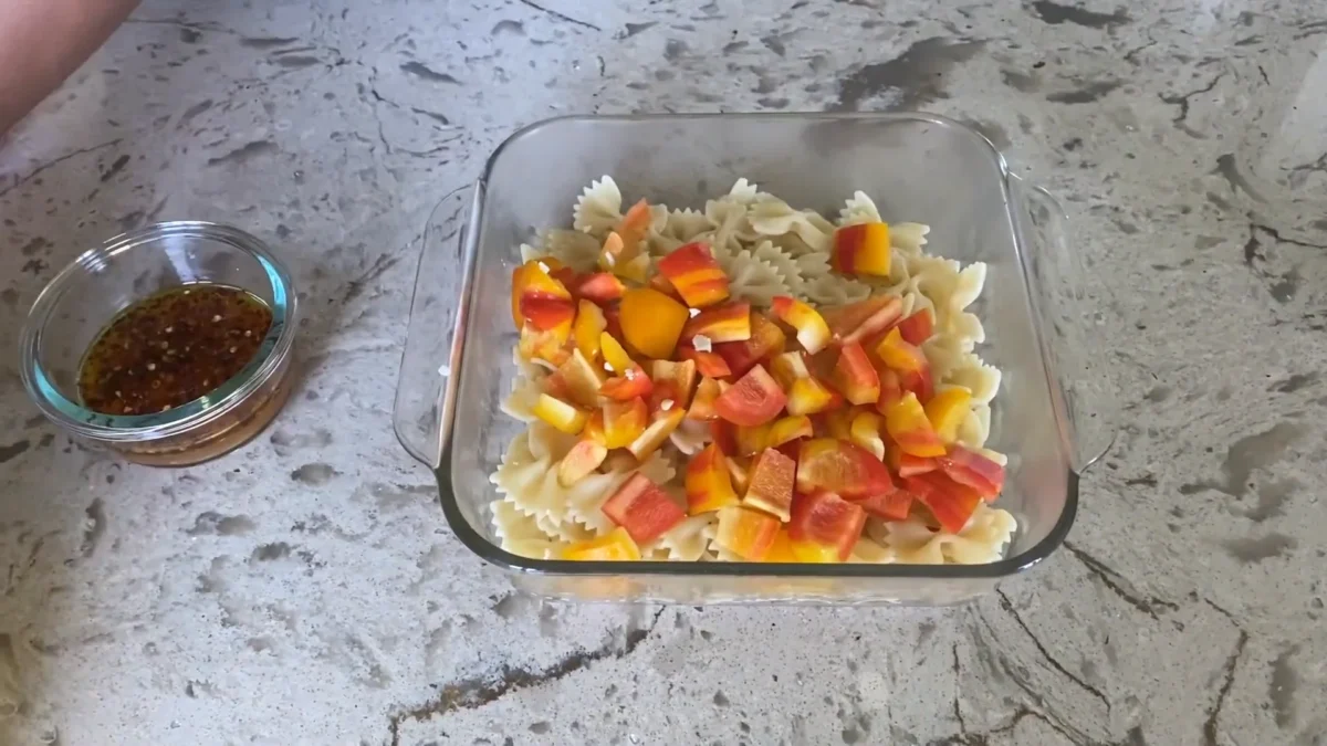 Combine the Pasta and Veggies