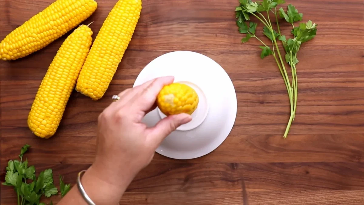 Avocado Corn Salad 3 Prepare the Corn