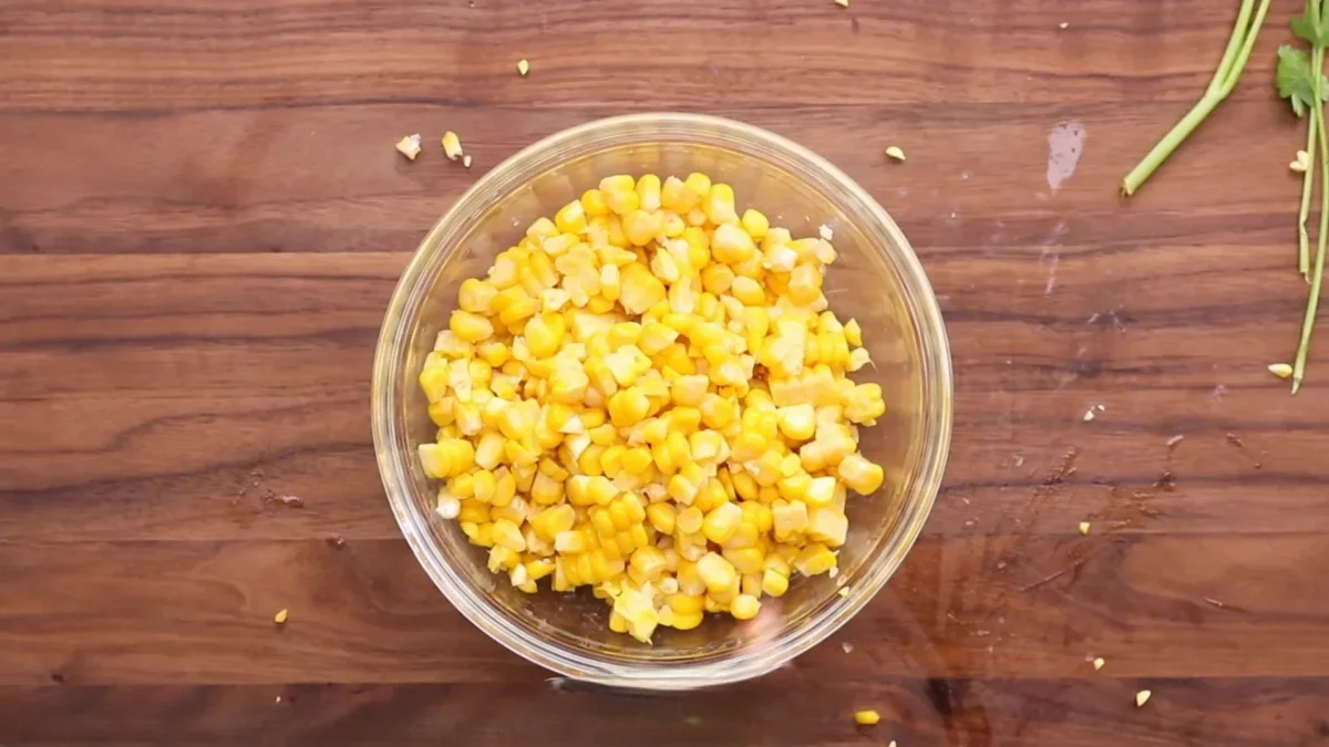 Avocado Corn Salad 4 Prepare the Corn