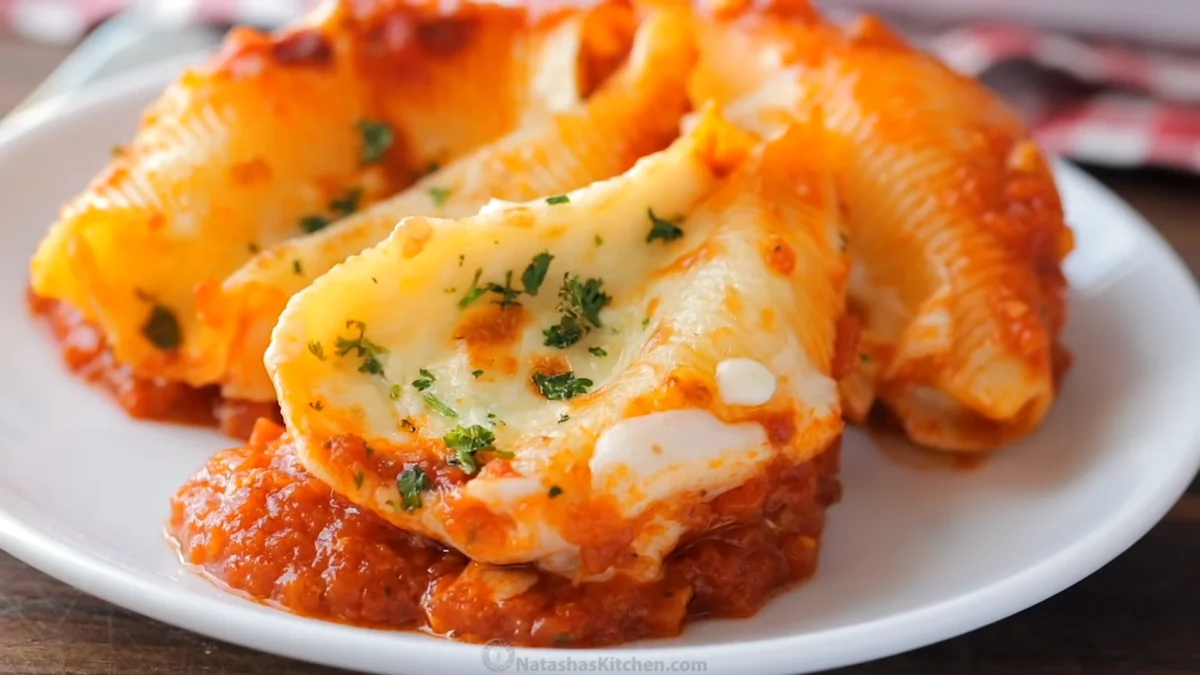 Mexican Stuffed Shells 16 Garnish and Serve